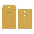 Blank Kraft Paper Document Envelope with String, 13-3/8"x 9-1/8", Long